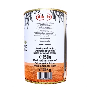 Masline negre Alinda cutie metalica 150 g - Img 2