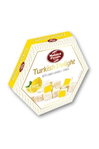 Rahat Turcesc Aromă de Lămâie – Cutie 250 g Malatyapazari Gust Refrescant