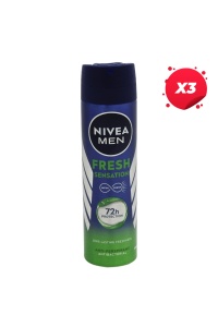 SET 3 BUCATI - DEO ANTIPERSPIRANT 150ML MEN FRESH SENSATION