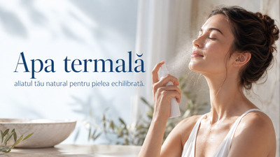 Apa termală – ce este, ce face pentru pielea ta și cum o folosești corect