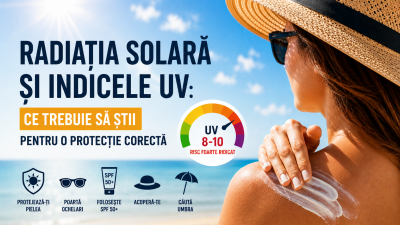 Radiația solară și indicele UV: ce trebuie să știi pentru a-ți proteja pielea și sănătatea