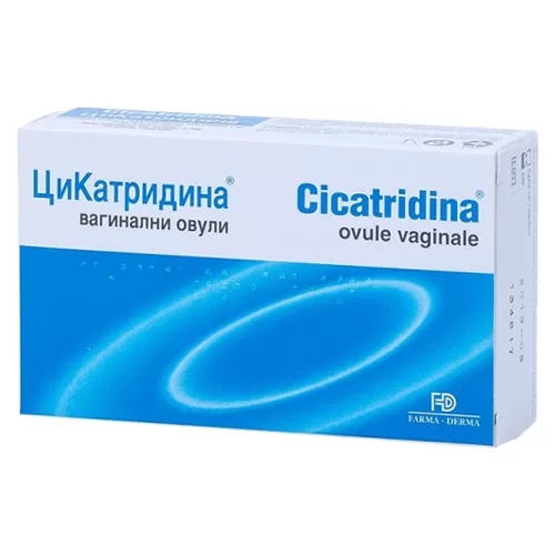 Cicatridina, 10 ovule vaginale, Farma-Derma