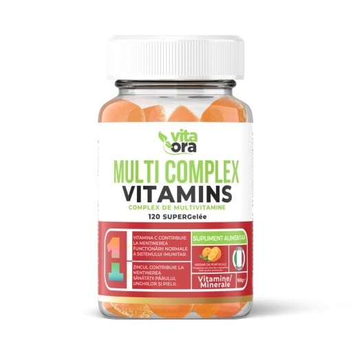 Complex de Multivitamine, 120 jeleuri, VitaOra