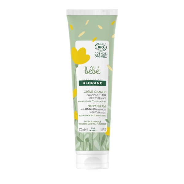Crema bio impotriva iritatiilor din zona scutecului, 100ml, Klorane Bebe