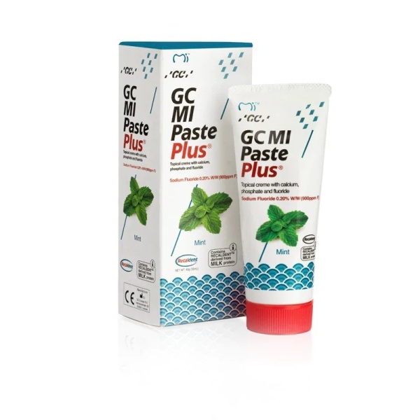 Crema dentara topica pe baza de apa cu aroma de menta Mi Paste Plus, 40 g, GC