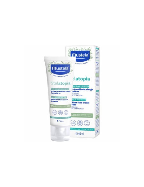 Crema emolienta de fata Stelatopia, 40ml, Mustela