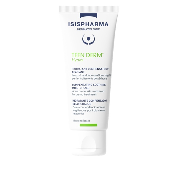 Crema pentru pielea predispusa la acnee Teen Derm Hydra, 100 ml, IsisPharma