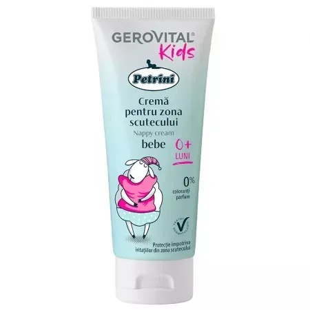 Crema Petrini pentru zona scutecului, 100ml, 7510, Gerovital Kids
