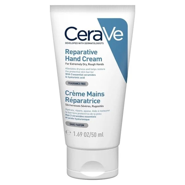 Crema reparatoare pentru maini uscate, 50ml, Cerave