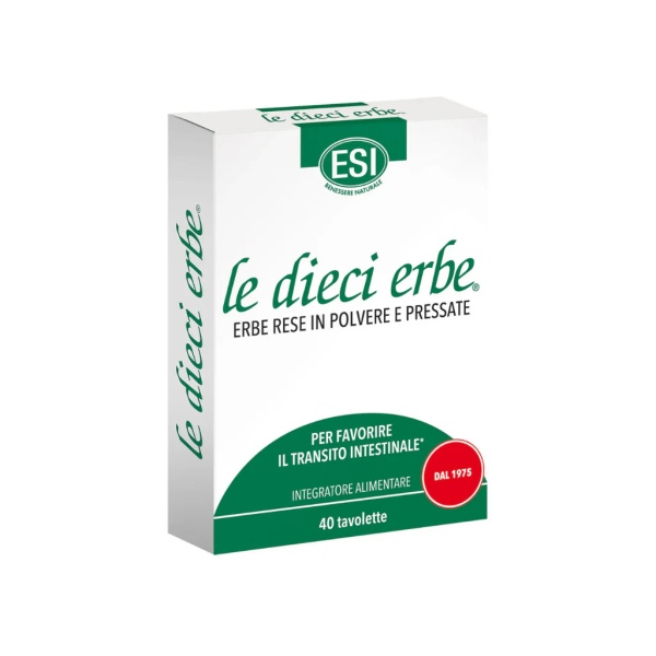 Le Dieci Erbe, 40 tablete, Esi