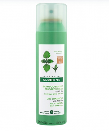 Sampon uscat nuantator cu extract de urzica, 150 ml, Klorane