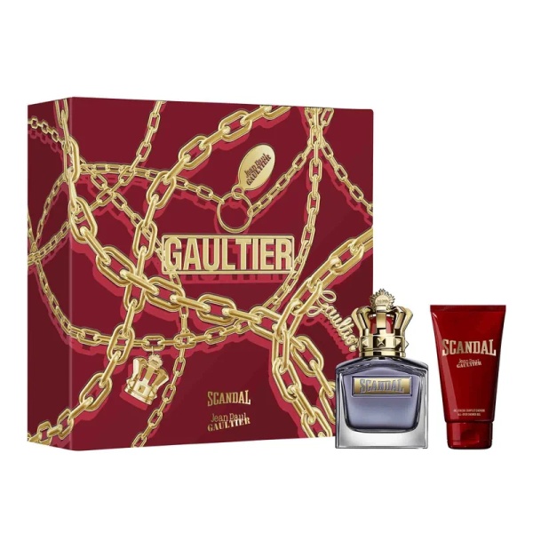 Scandal for Him Set Cadou Eau de Toilette 100 ml + Gel de duș 75 ml, Jean Paul Gaultier