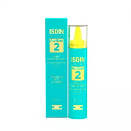 Ser concentrat de noapte anti-imperfectiuni Acniben, 27ml, Isdin