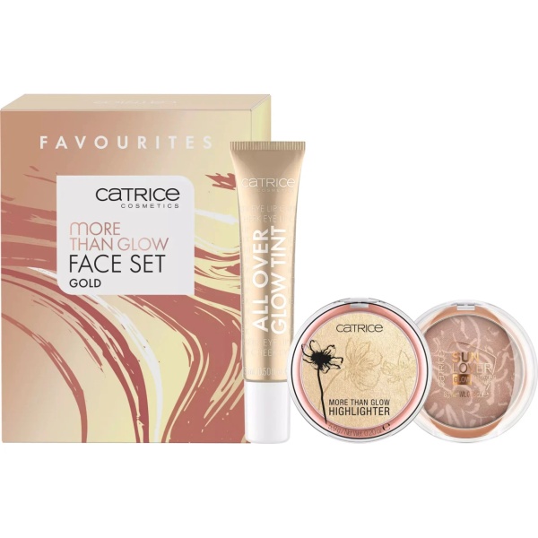 Set 3 produse pentru fata More Than Glow Gold, Catrice