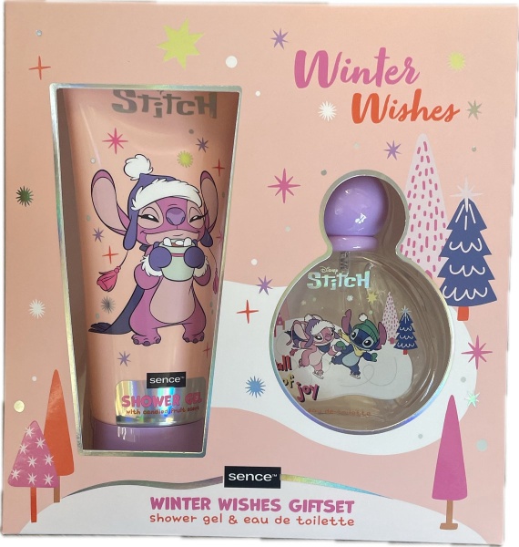 Set Stitch pentru Copii gel de dus 150 ml + apa de toaleta 50 ml, Disney
