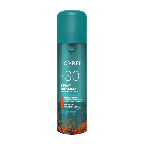 Spray bifazic pentru fata si corp, SPF30+, 150ml, Lovren