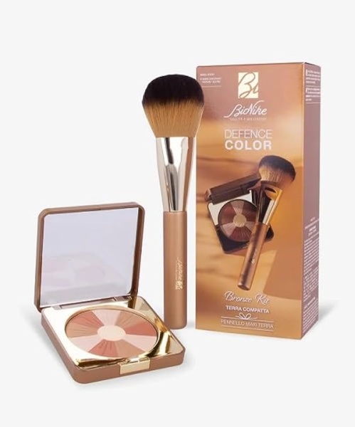 Summer Bronze Kit Defence Color – Pudră Bronzantă + Pensulă, BioNike