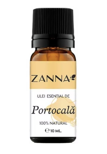 Ulei esential de portocale, 10 ml, Zanna