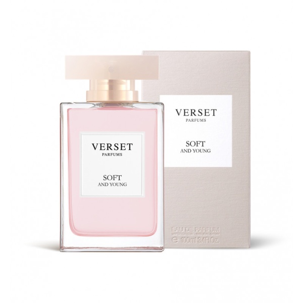 Apa de parfum femei Soft and Young, 100 ml, Verset
