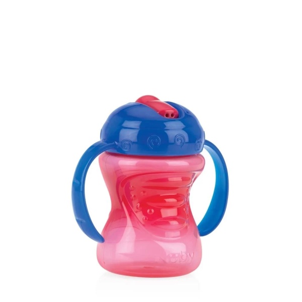 Cana cu manere Sa invatam sa bem, +9 luni, 240 ml, Nuby
