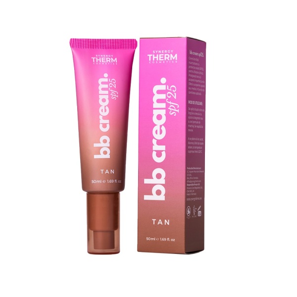 Crema de fata coloranta BB Cream Tan SPF25 , 50ml, Synergy Therm