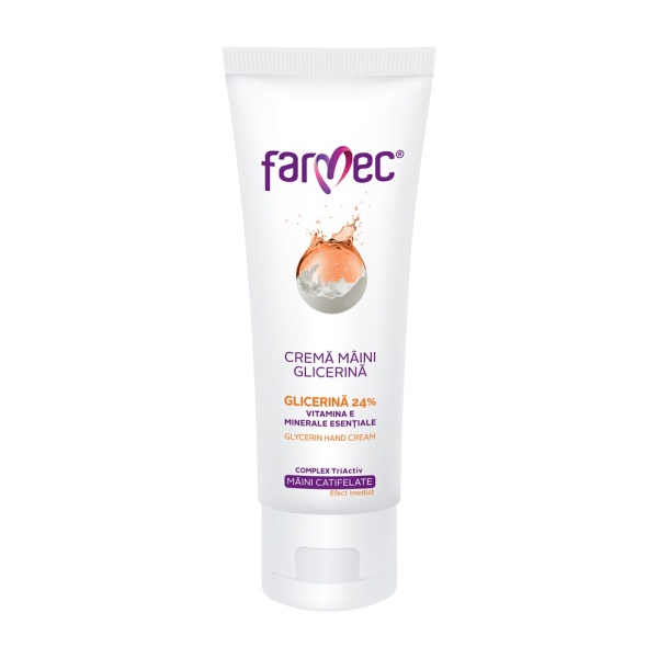 Crema de maini cu glicerina, 40 ml, Farmec