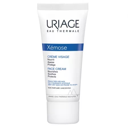 Crema pentru fata hidratanta pentru piele uscata sau atopica Xemose, 40ml, Uriage