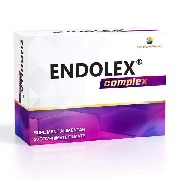 Endolex Complex, 30 comprimate filmate, Sun Wave