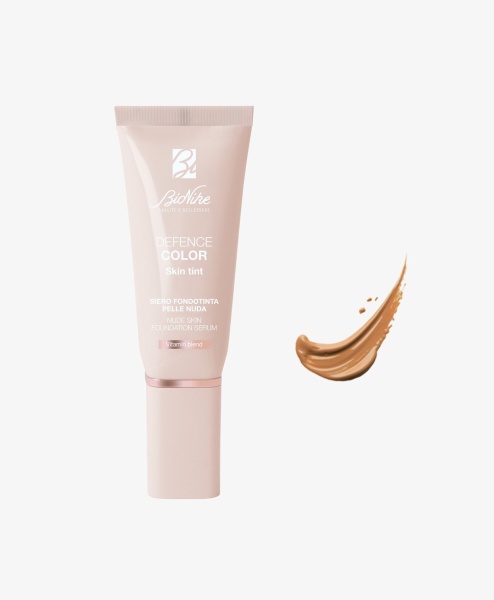 Fond de ten uniformizant fluid 703 Praline, Defence Color Skin Tint, 30 ml, Bionike