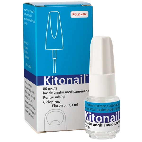 Kitonail 80 mg/g, 3.3 ml, Angeli