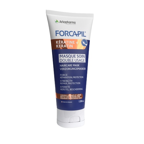 Masca pentru ingrijirea parului Forcapil Keratine, 200ml, Arkopharma