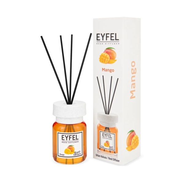 Odorizant de camera cu bete aroma de mango, 120 ml, Eyfel