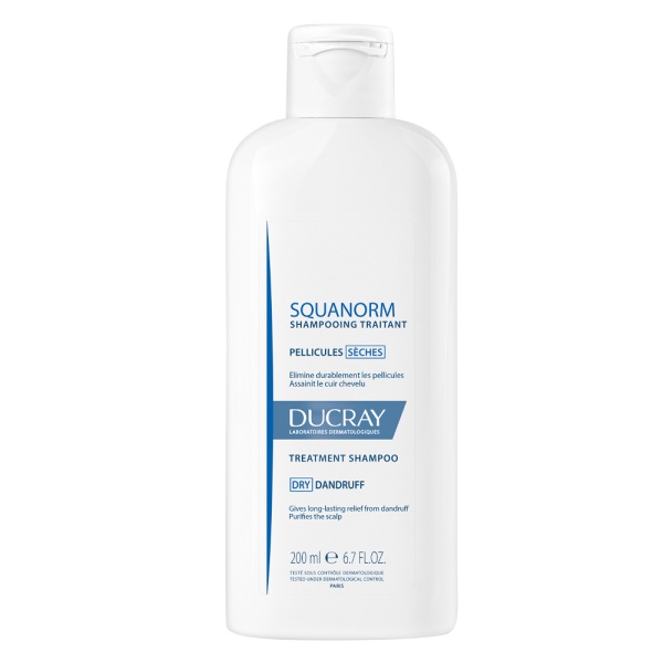 Sampon matreata uscata Squanorm, 200ml, DUCRAY