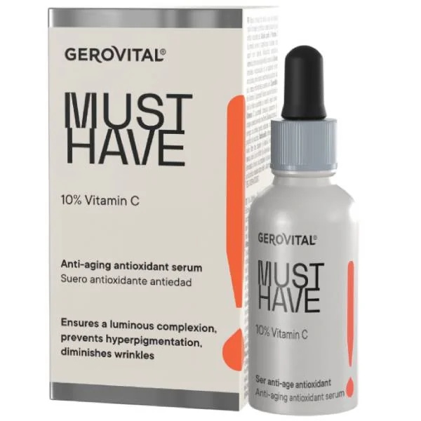 Ser Anti-Age Antioxidant 10% Vitamina C Must Have, 30ml, Gerovital