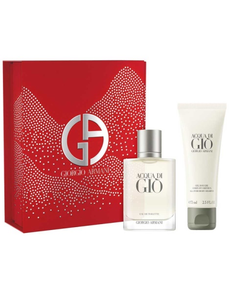 Set Aqua Di Gio Apa de toaleta 50 ml + Gel de dus 75 ml, Armani