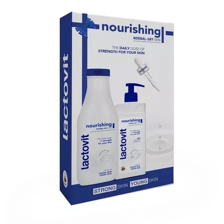Set Original Gel de Duș + Lapte de Corp, Lactovit