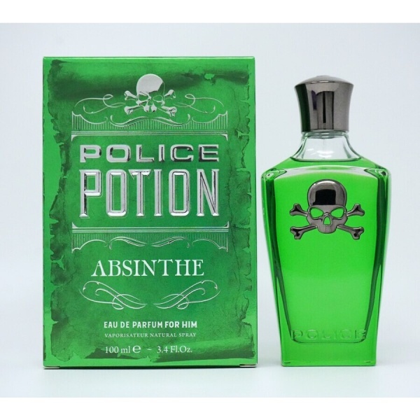 Apa de parfum pentru bărbați, Potion Absinthe, 100 ml, Police