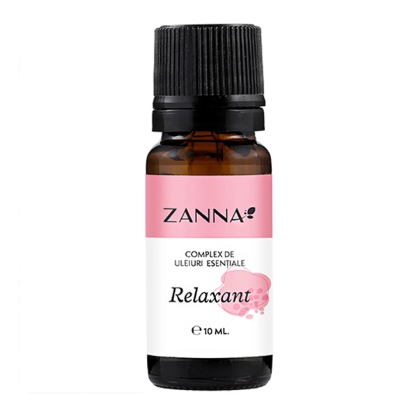 Complex de uleiuri esentiale relaxant, 10 ml, Zanna