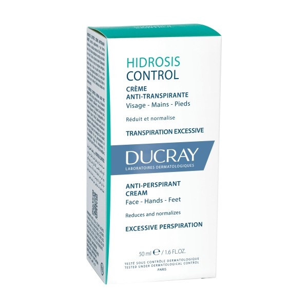 Crema Anti-Perspiranta Hidrosis Control, 50ml, DUCRAY