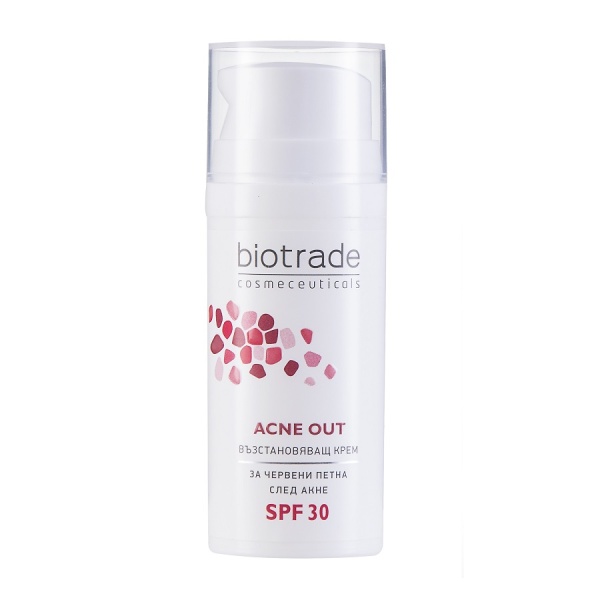 Crema reparatoare Acne Out SPF30, 30 ml, Biotrade