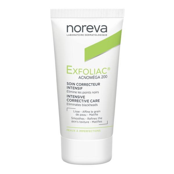 Exfoliac Acnomega 200 crema corectoare intensiva pentru ten acneic 30 ml, Noreva