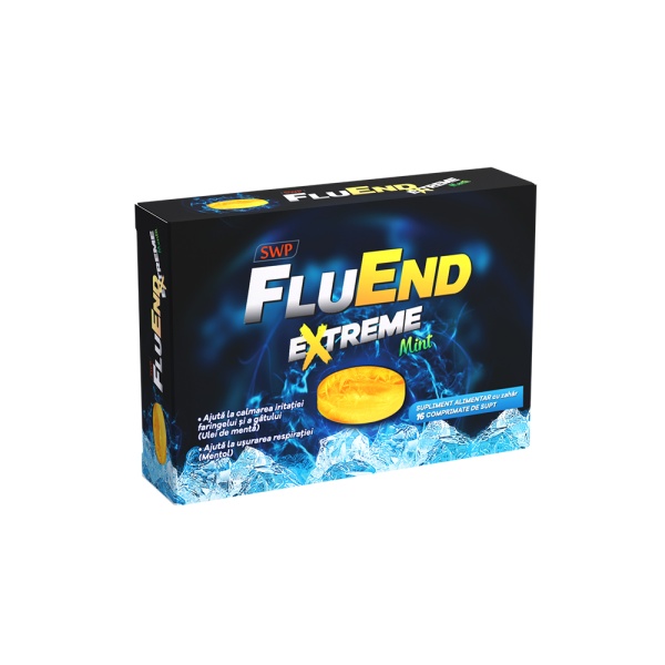 FluEnd Extreme, 16 comprimate de supt, Sun Wave