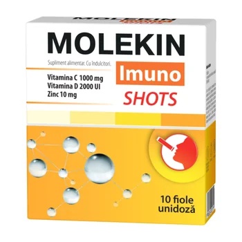 Molekin Imuno Shots, 10 fiole unidoza, Zdrovit