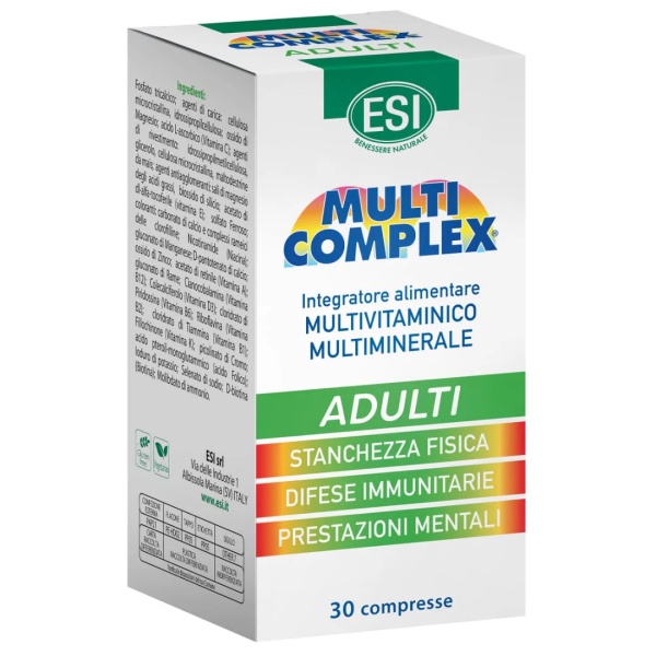 Multivitamine si Multiminerale Complex pentru adulti, 30 tablete, Esi