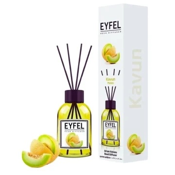 Odorizant de camera cu bete aroma de pepene galben, 110 ml, Eyfel
