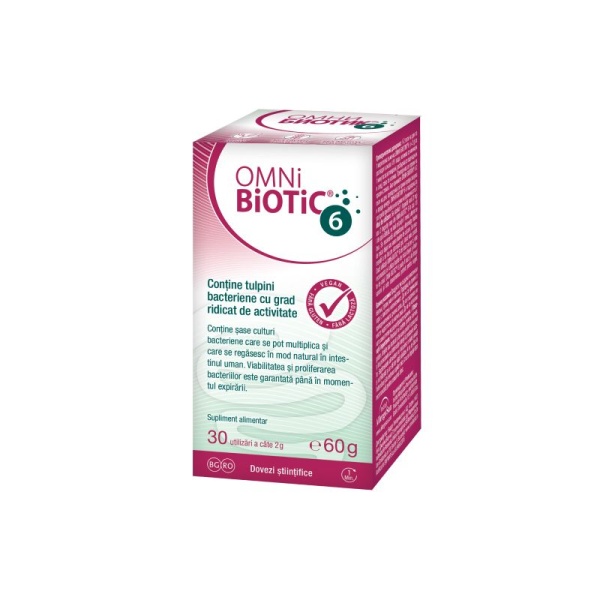 Omnibiotic 6, 60 g, Institut AllergoSan