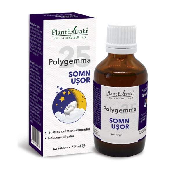 Polygemma 25, Somn Usor, 50ml, PlantExtrakt