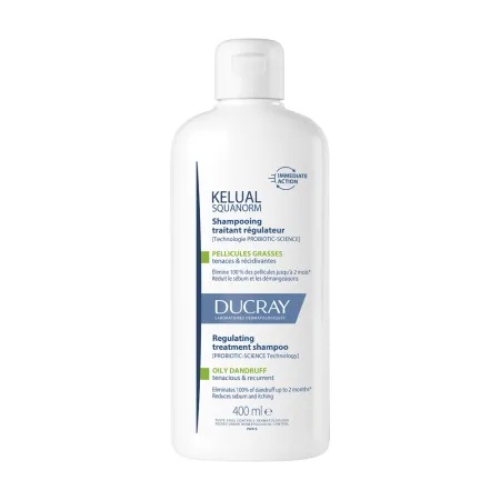 Șampon anti-mătreață grasă Kelual Squanorm, 400 ml, Ducray