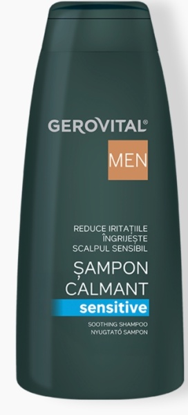 Sampon calmant sensitive Men, 400 ml, Gerovital