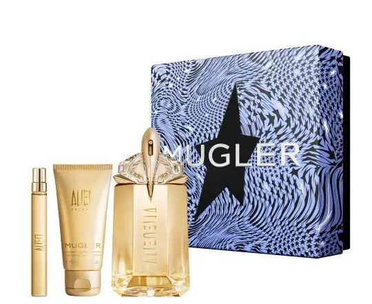 Set Alien Goddess Apa de parfum 60 ml + Apa de parfum 10 ml + Loțiune de corp 50 ml, Mugler